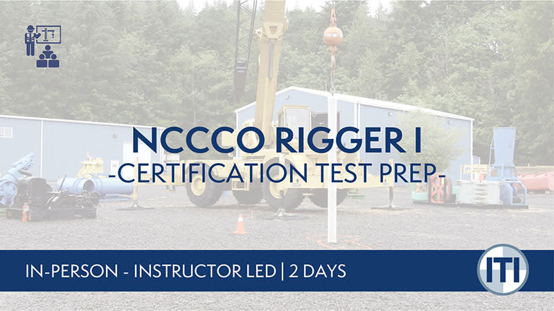 Enroll here for Rigger Level 1 NCCCO Certification test prep course