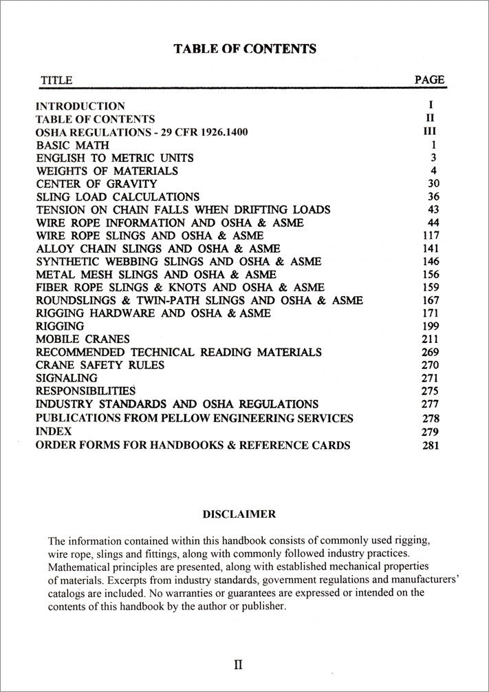 Bob's Rigging & Crane Handbook (English)