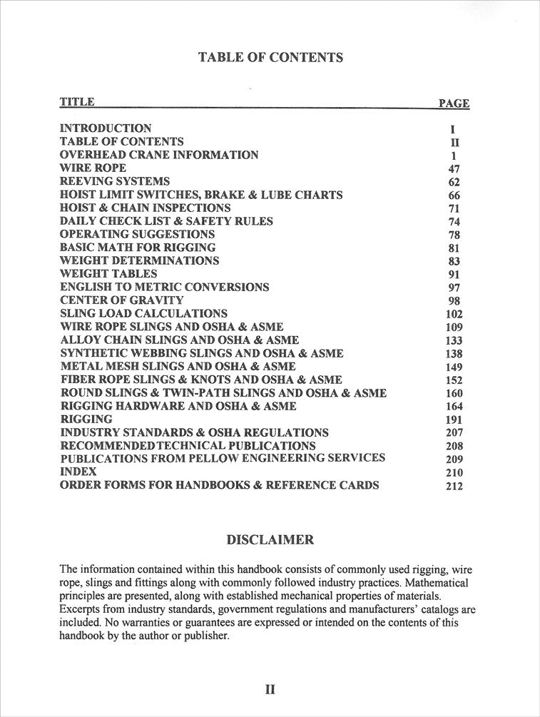 Bob's Overhead Crane & Rigging Handbook