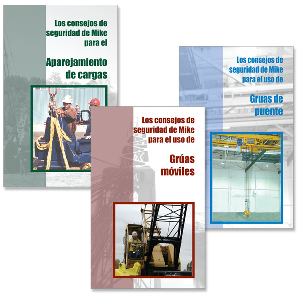 Mike's Safety Tips (3 Booklet Set - Spanish)
