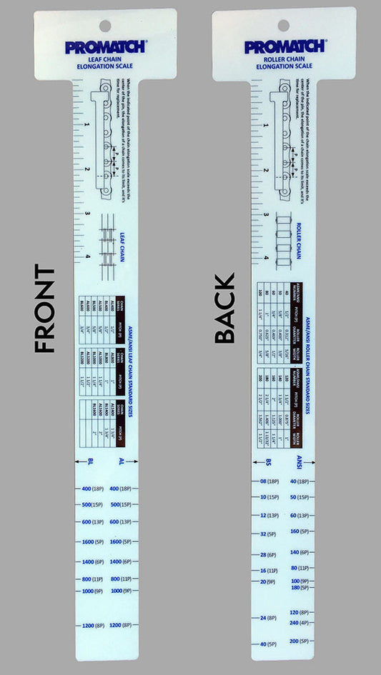 Forklift Chain Wear Gauge