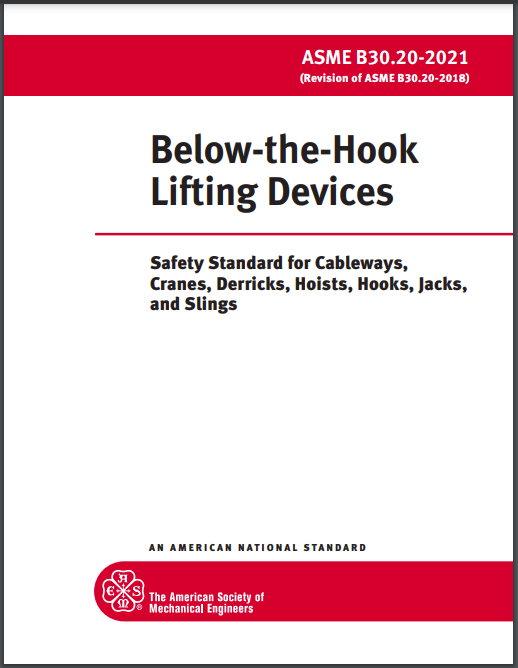 B30.20 Below-the-Hook Lifting Devices