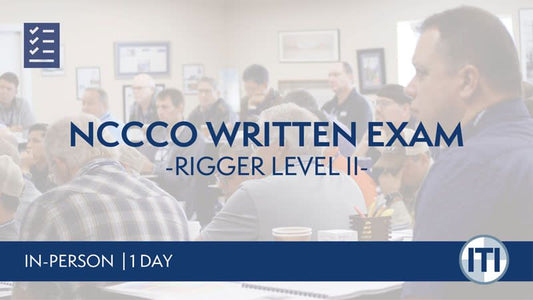 NCCCO Written Exam for Rigger Level 2