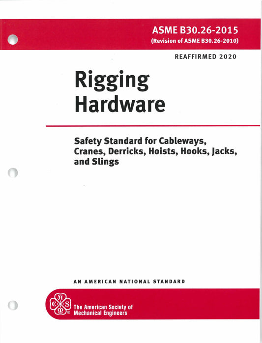 B30.26 Rigging Hardware