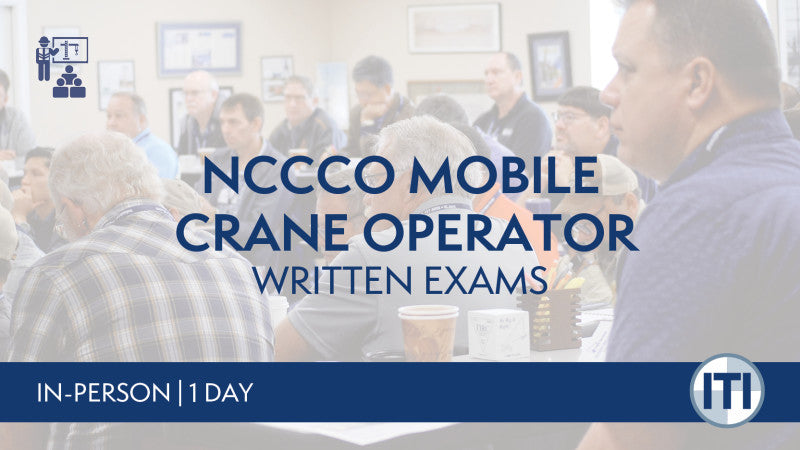 Enroll today to take your NCCCO mobile crane operator written exam