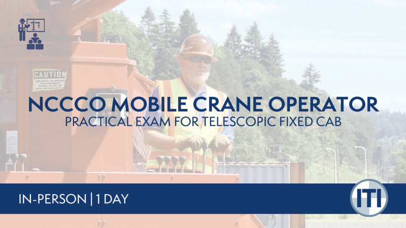 Take your certification exam for Telescopic Fixed Cab crane
