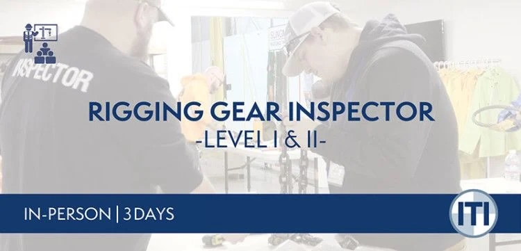 Rigging Gear Inspector Level I