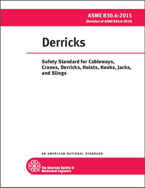 B30.6 Derricks