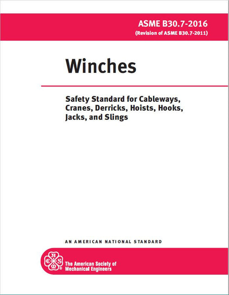 B30.7 Winches