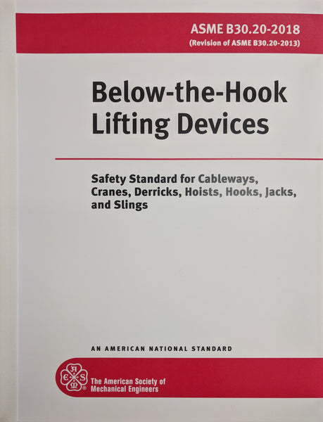 B30.20 Below-the-Hook Lifting Devices