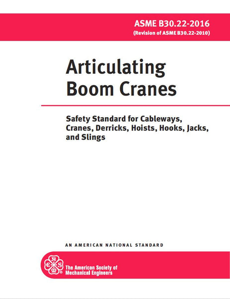 B30.22 Articulating Boom Cranes