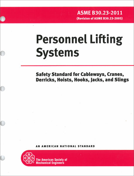 B30.23 Personnel Lifting Systems