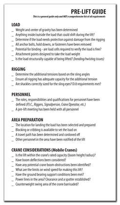 Rigging Pocket Guide – ITI Bookstore