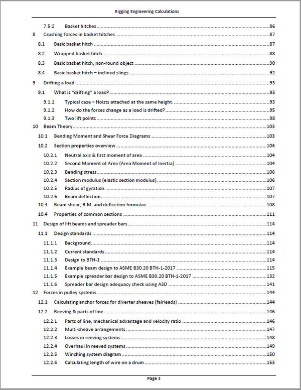 Rigging Engineering Calculations – ITI Bookstore